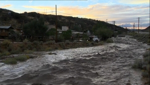 California Highway Patrol were forced to close roads