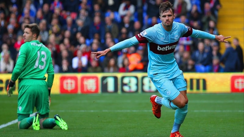 Carl Jenkinson netted West Ham's opener