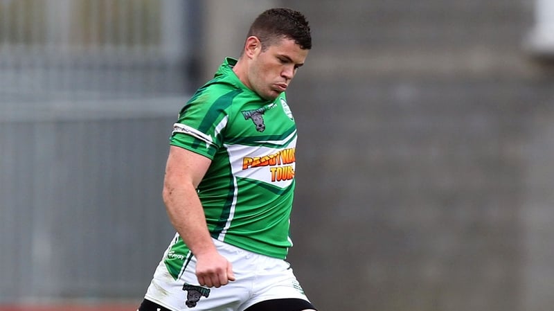 Ireland try scorer Casey Dunne