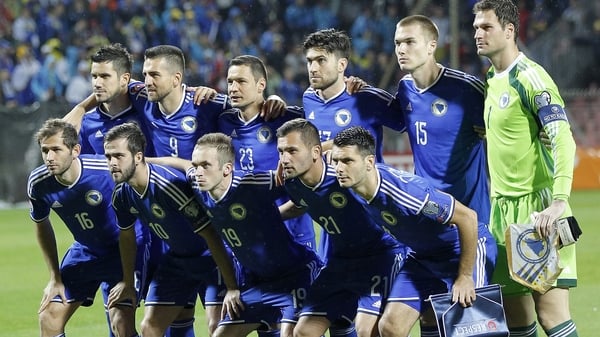 Ireland face Bosnia-Herzegovina in next month's play-off