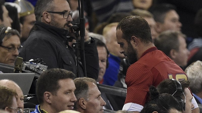 Michalak left the pitch with a thigh injury after 11 minutes