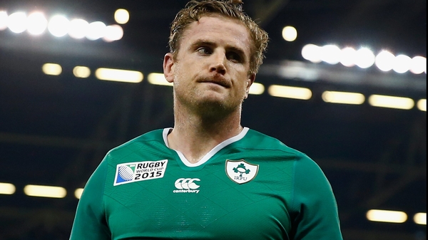 Jamie Heaslip won 95 caps for Ireland