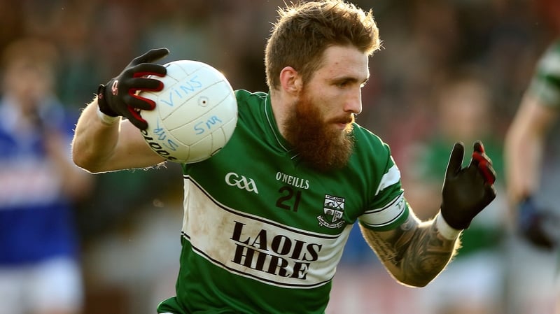 Aussie Rules player Zach Tuohy was among the Portlaoise scorers