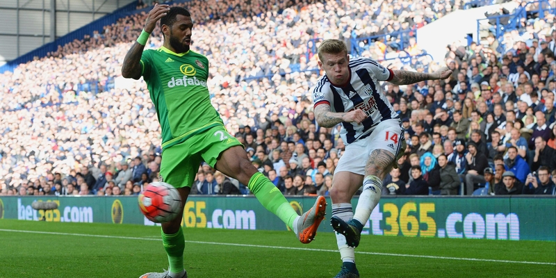 James McClean in action against Sunderland