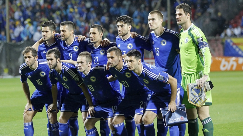 Bosnia finished behind Belgium and Wales in their qualifying group