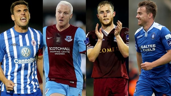Sligo Rovers, Drogheda United, Galway United and Limerick are battling against relegation