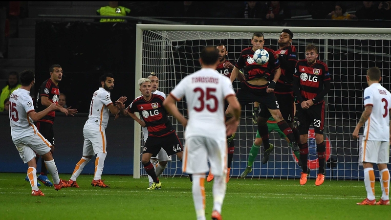 Miralem Pjanic demonstrated his prowess from dead-ball situations with a superb goal from a free-kick for Roma
