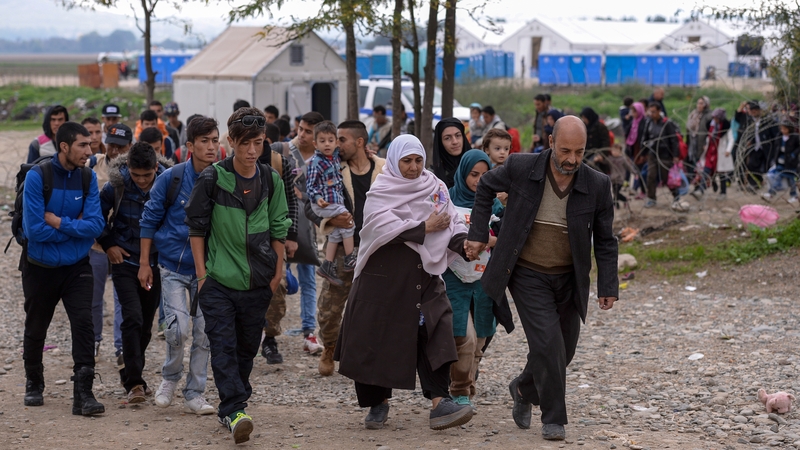 Tens of thousands of refugees trying to reach Germany are stranded on the roads of western Balkan countries