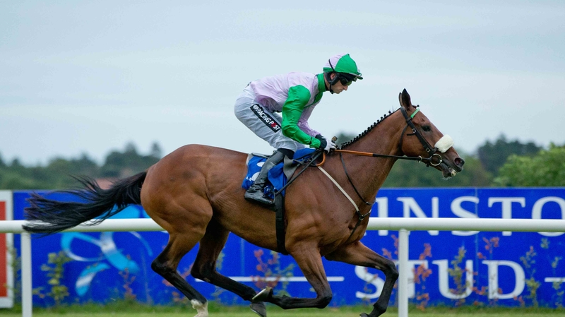 Patrick Mullins aboard Hidden Cyclone at Leopardstown in July
