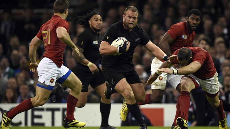 Joe Moody in action against France