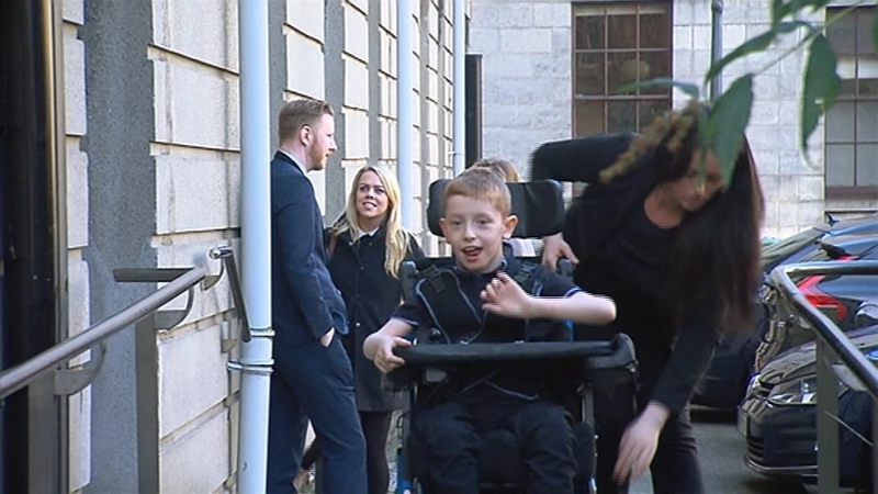 Lee Gibson suffered a number of injuries to his brain due to a lack of oxygen