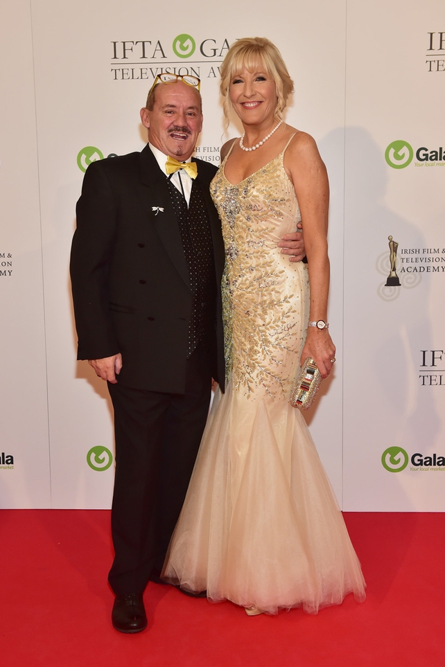 Brendan O'Carroll and Jennifer Gibney