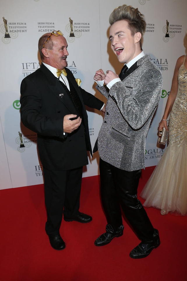 Brendan O'Carroll and Jedward