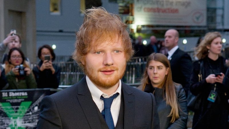 Fully licensed: Ed Sheeran