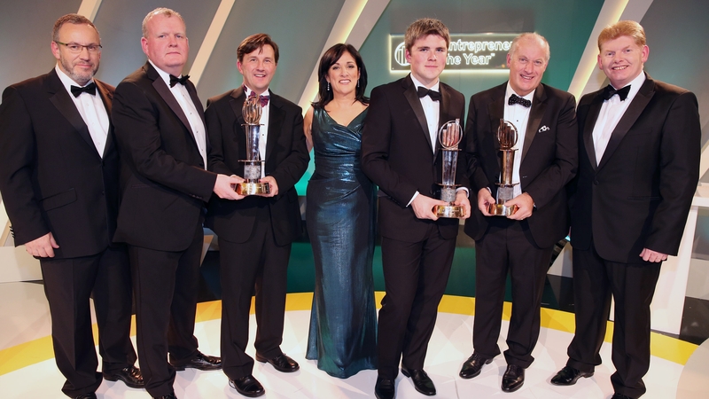 The winners of last night's EY Entrepreneur of the Year awards