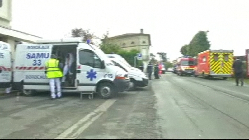 Láthair na timpiste sa Fhrainc