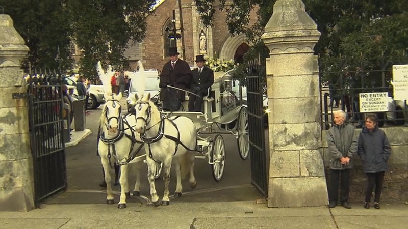 Pope Francis said he is praying for the ten people who died in the Carrickmines fire