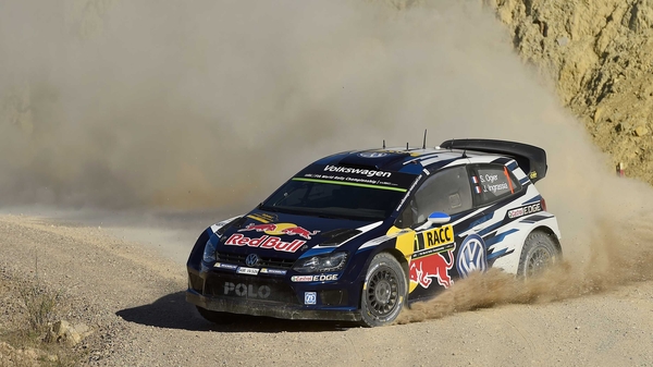 Sebastien Ogier leaves his rivals for dust on the second day of action in Catalonia