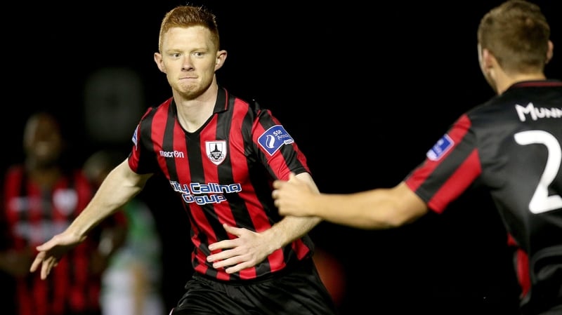 Longford's Gary Shaw scored twice