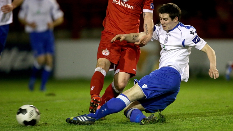 Ciaran Coll was Finn Harps's goalscorer