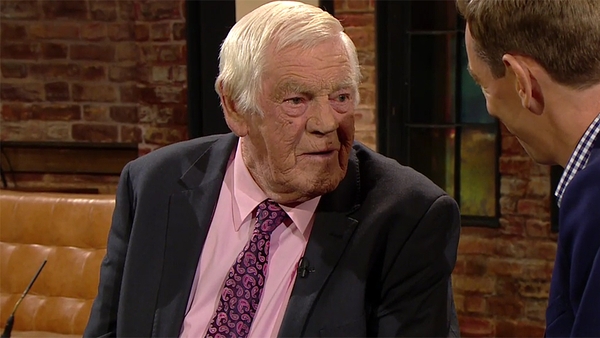 Big Tom chatting to Ryan Tubridy on the Late Late Show in 2015