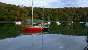 Autumn stillness at Drake’s Pool, Crosshaven (Pic: Richard Murray)
