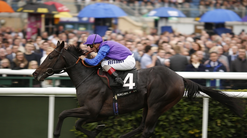 Andrea Atzeni pushes Marcel out for victory in the Group 1 event