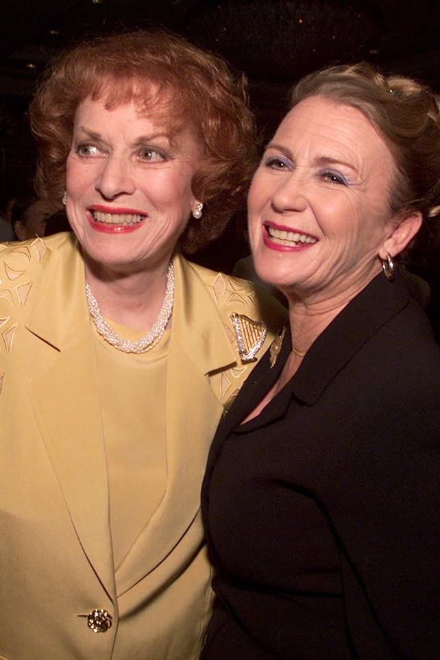 With Juliet Mills at a BAFTA Los Angeles event honouring producer/director Ronald Neame in 2001