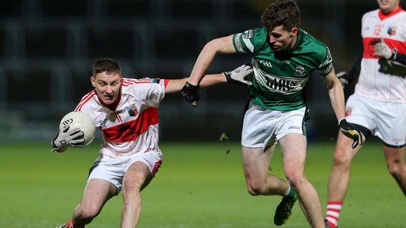Portlaoise's David Seale and Nigel Murphy of Emo