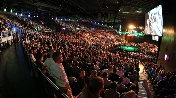 A full house in Dublin