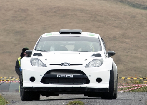 Daragh O’Riordan in his Ford Fiesta WRC