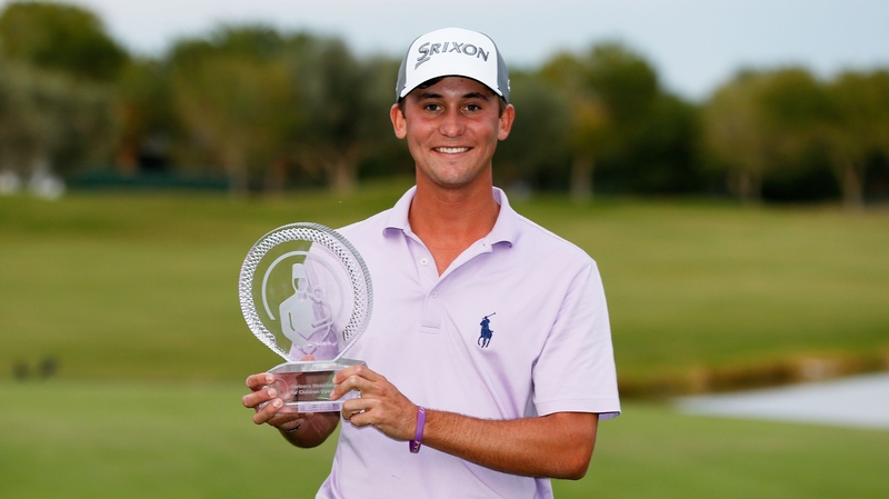 Smylie Kaufman came from seven shots back to complete a stunning victory