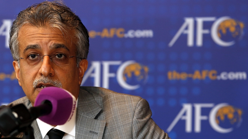 Sheikh Salman bin Ebrahim Al Khalifa is one of seven candidates running for the FIFA top job