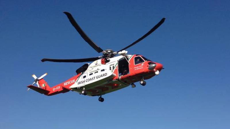 The man was flown to Drogheda where Rescue 116 was met by the Irish Coast Guard Drogheda unit (File pic)