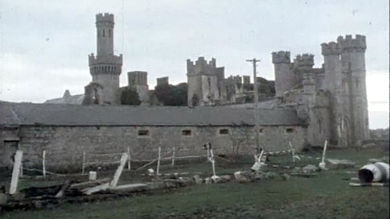 Kilkea Castle in Kildare 1980