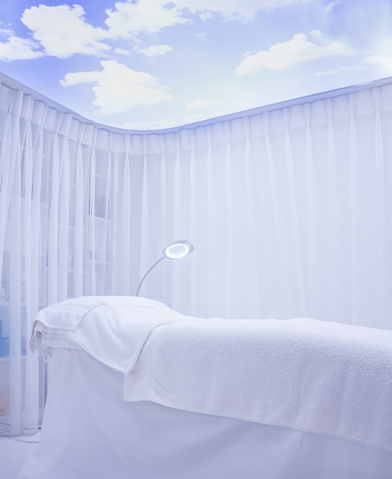 The sublime Treatment Room at Elysian Brows & Beauty