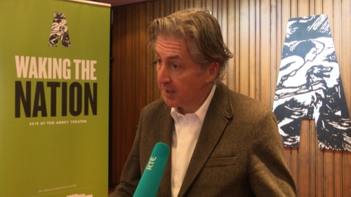 Abbey Director Fiach MacConghail said the title 'Waking the Nation' was deliberately provocative