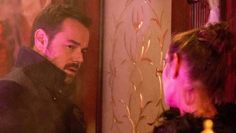 Tina is suspicious of Mick's behaviour this week on Eastenders.