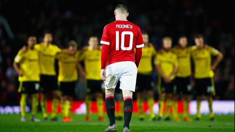 Wayne Rooney injured his ankle against Leicester last weekend