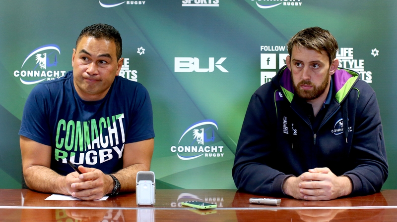 Pat Lam and Aly Muldowney