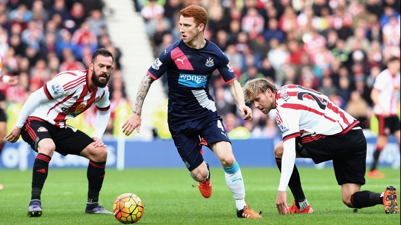 Jack Colback was injured against his old club Sundelrand
