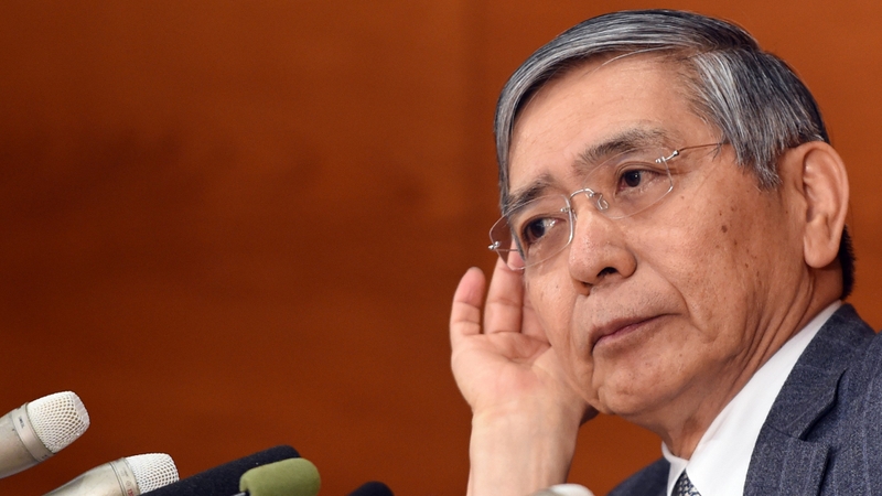 Bank of Japan Governor Haruhiko Kuroda