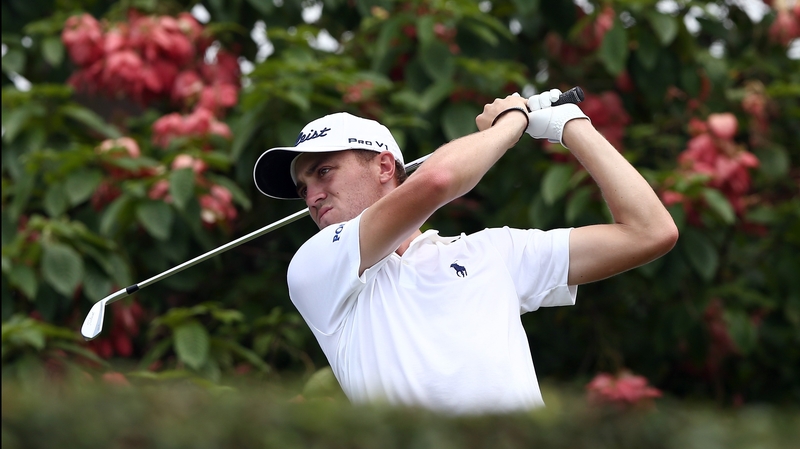 American Justin Thomas has jumped to first place in the FedExCup standings following victory