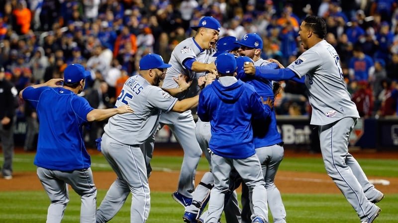The Kansas City Royals their all-important win over the New York Mets