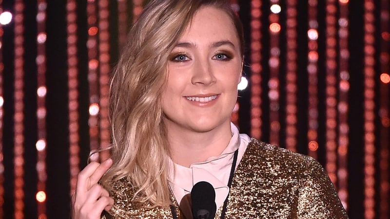Saoirse Ronan's turn in Brooklyn was honoured at Sunday night's awards ceremony