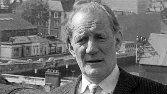 Actor Trevor Howard at the Cork Film Festival (1969)