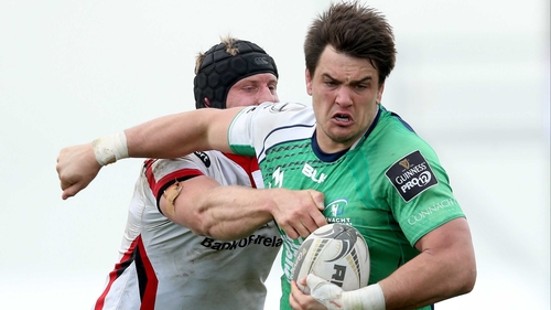 Quinn Roux has been included in the Ireland summer squad