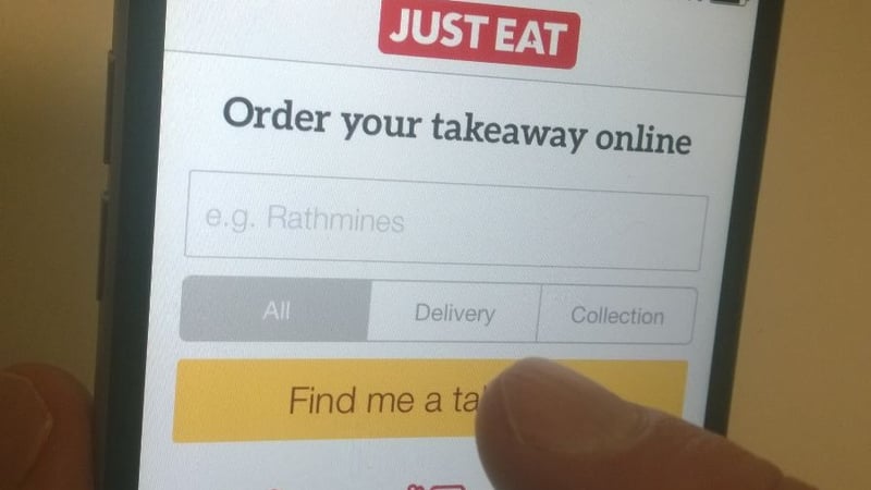 In Ireland, Just Eat had more than 750,000 users in 2014, while the company received over 2m orders here last year