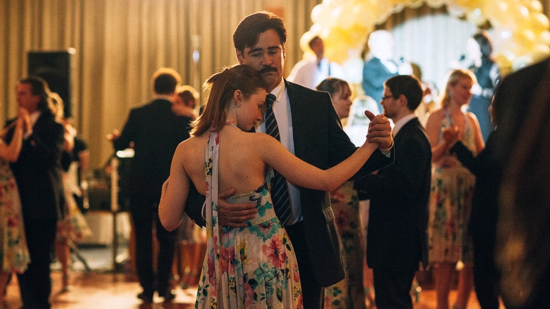 Colin Farrell is nominated for Best Actor for The Lobster