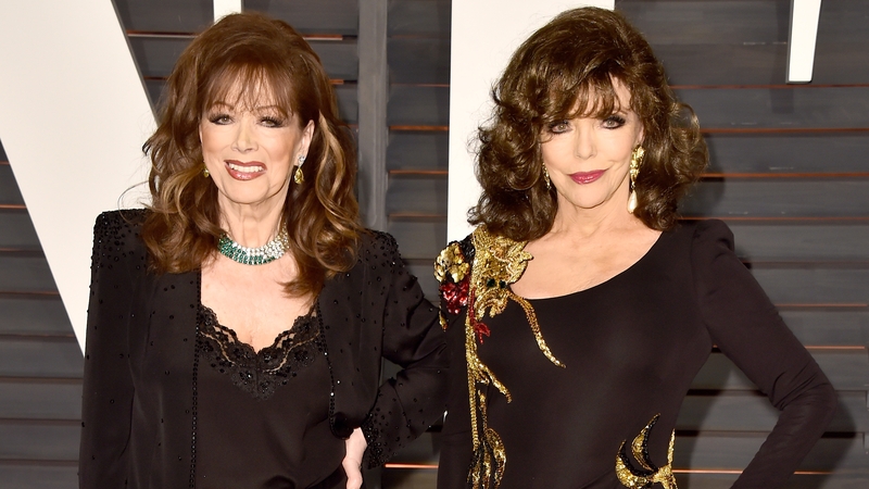 Jackie and Joan Collins - The actress says her sister "Wanted to carry on just as she always had"